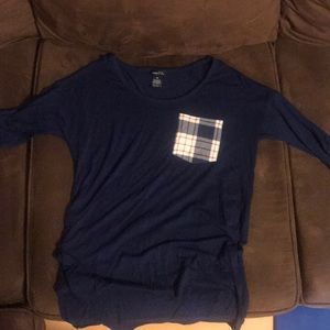 3/4 Sleeve Pocket Tee